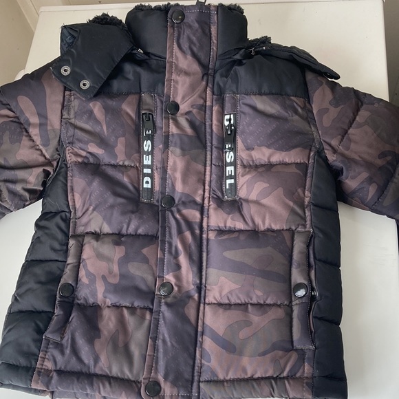 Toddler Diesel Coat Camo - Picture 2 of 9
